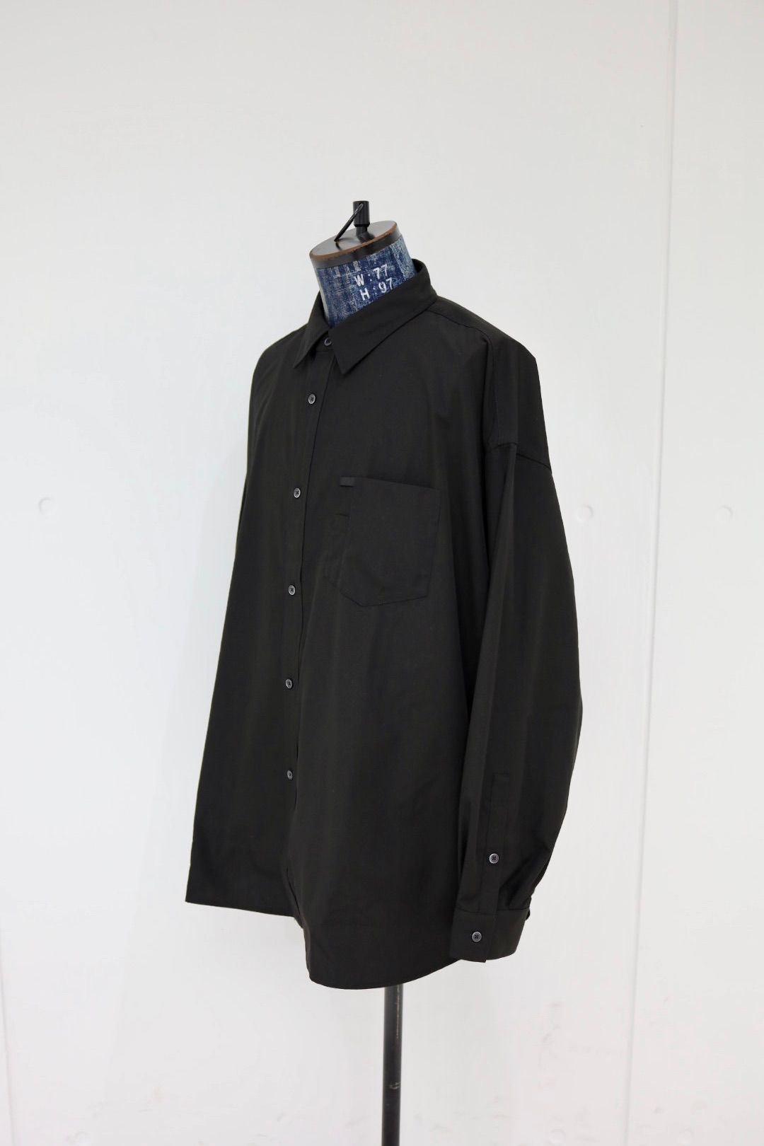 フレッシュサービス FDS SERVICE WORK REGULAR COLLAR SHIRT (FDS254-50099)BLACK