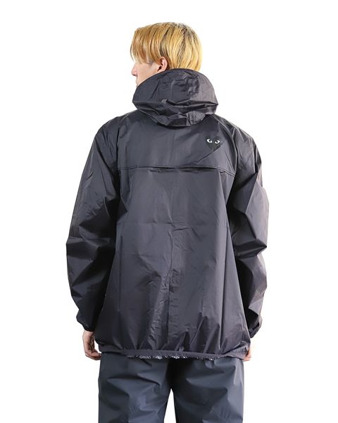 プレイコムデギャルソン 24SS PLAY Comme des Garçons x K-WAYフルジップアップナイロンパーカー style 2024.3.2
