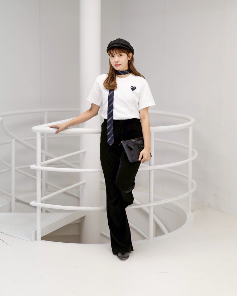 PLAY COMME des GARCONS 新作RHINESTONE HEART Tシャツ style.2025.12.9