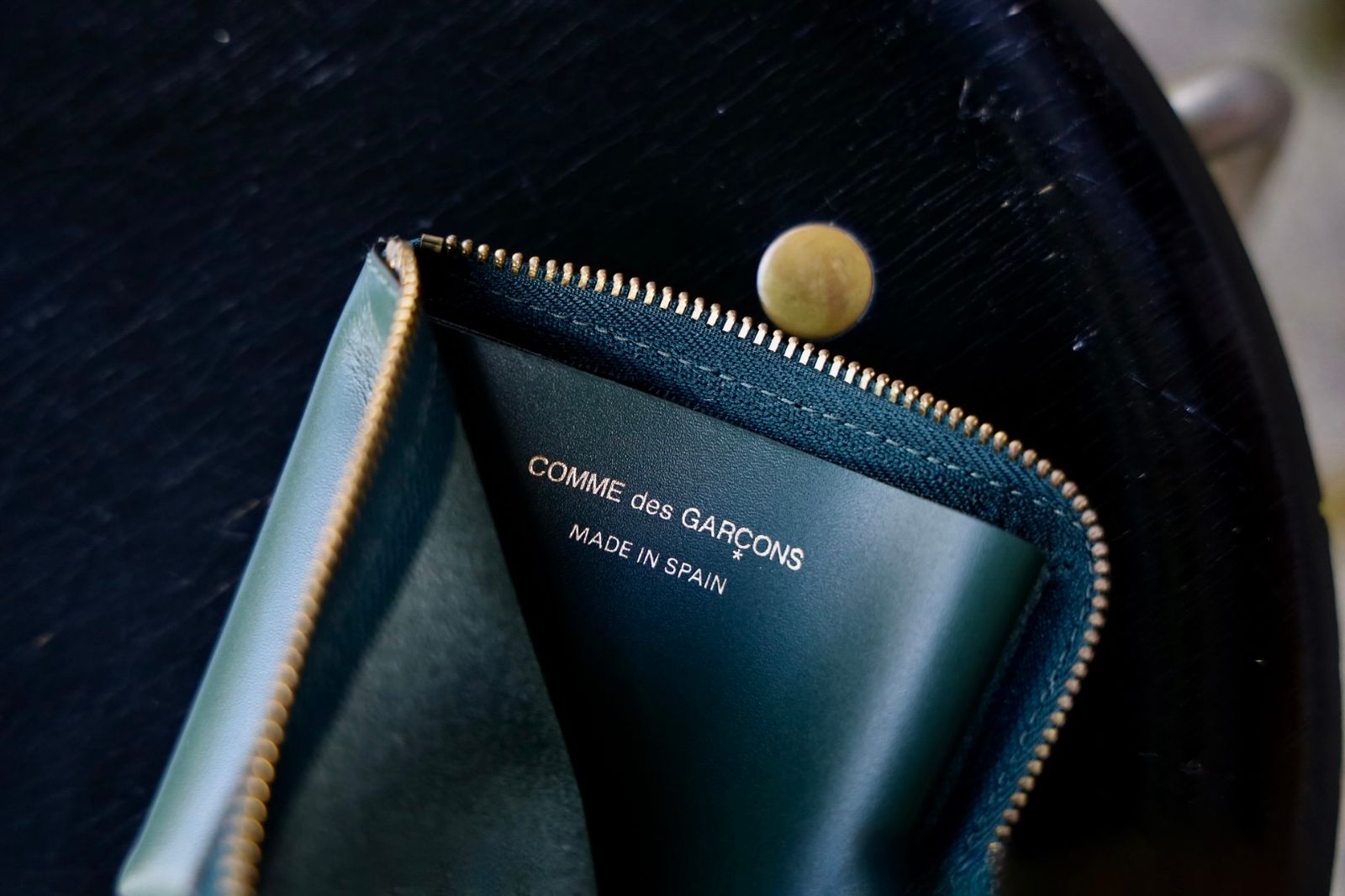 Wallet COMME des GARCONS - コムデギャルソン L字型ZIP財布(SA3100)BOTTLE GREEN | mark