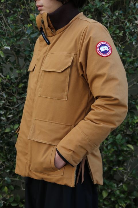CANADA GOOSE×JUNYA WATANABE MANより、綿ダックコラボレーションダウンジャケット "BROWN" style.2020.12.5