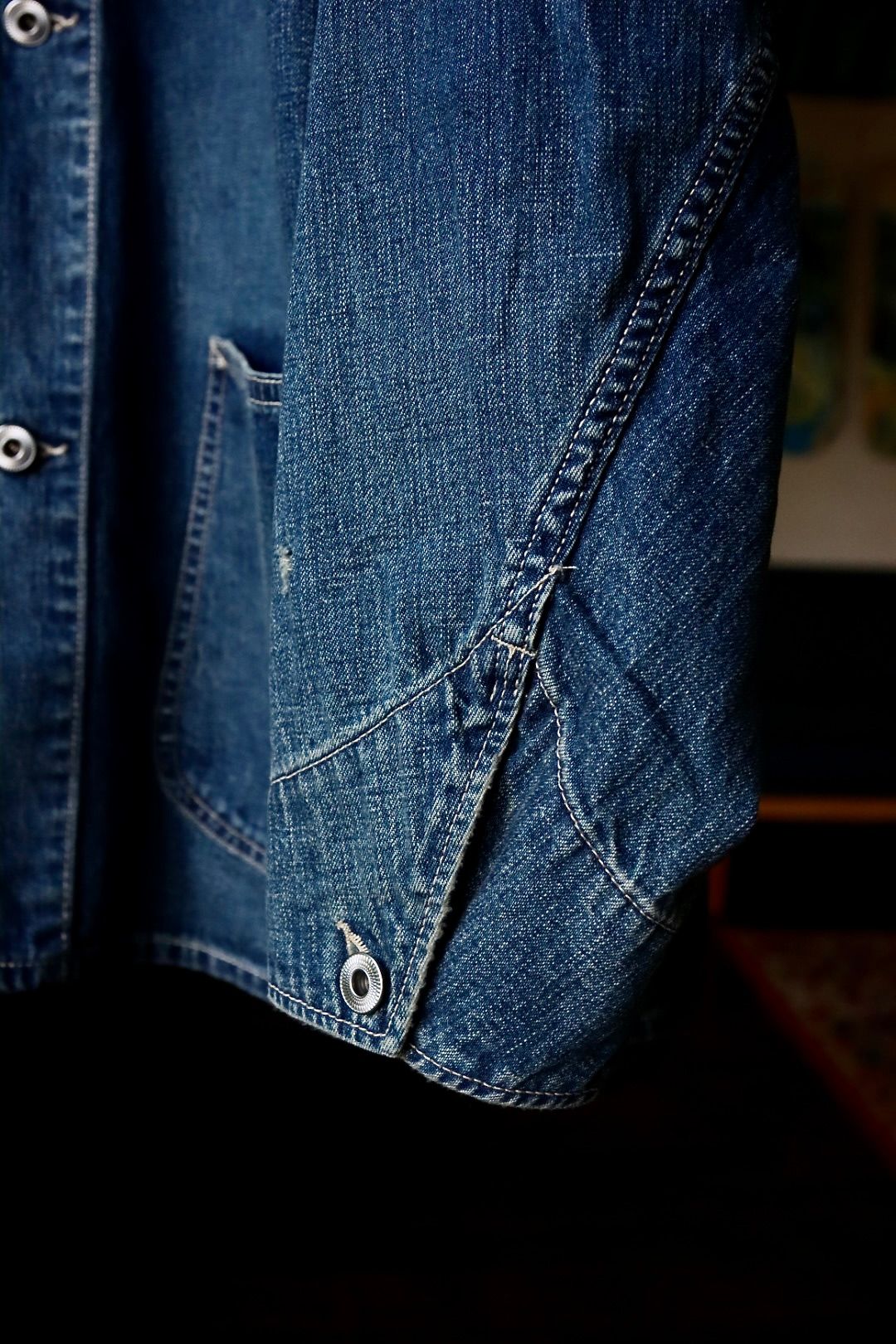 A.PRESSE - アプレッセ23AW デニムカバーオール Denim Coverall Jacket