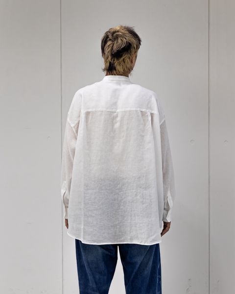 Graphpaper Linen L/S Oversized Band Collar Shirt 6月20日(土)新作発売！