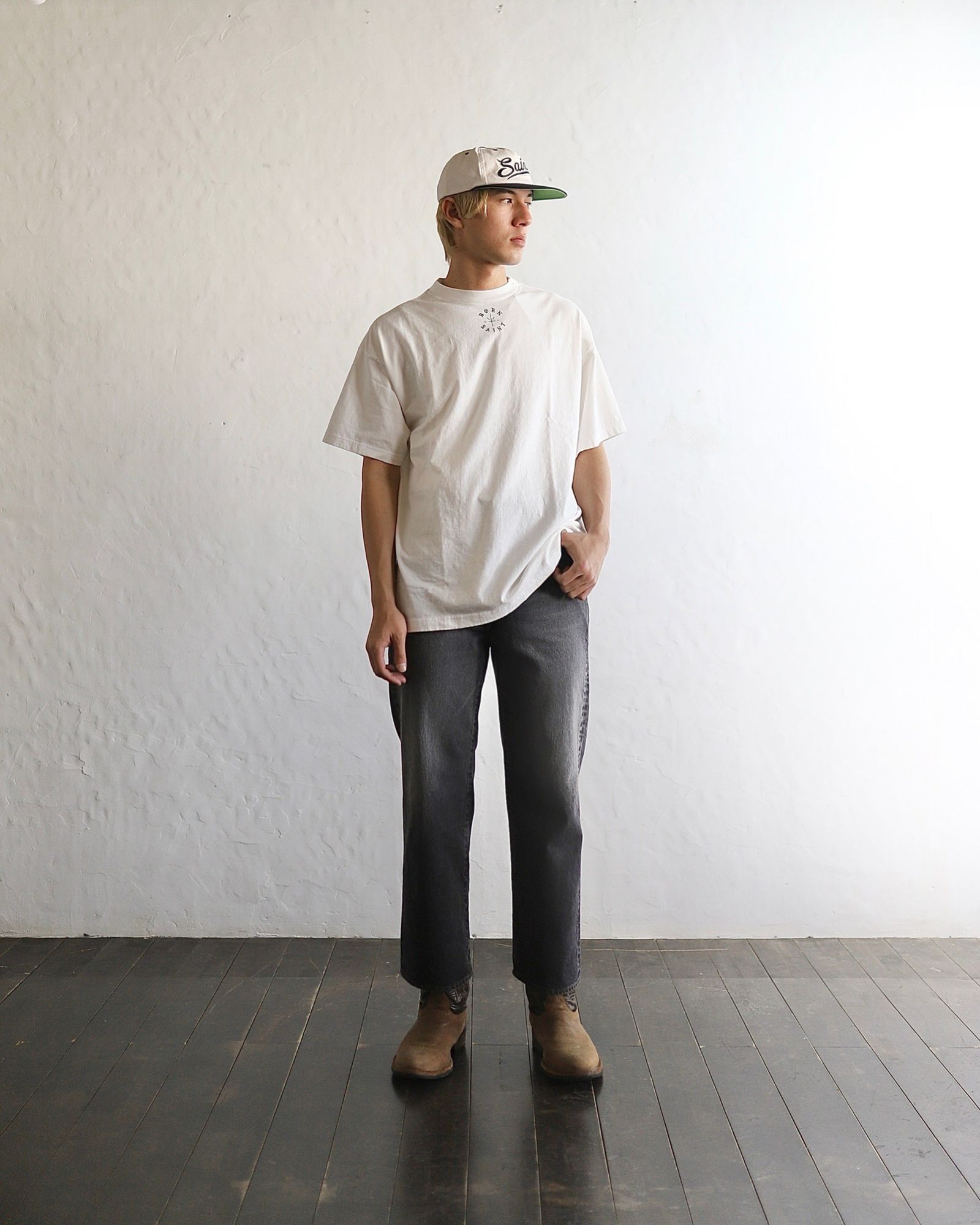 セントマイケル24SS BORN SAINT_SS TEE style 2024.3.22