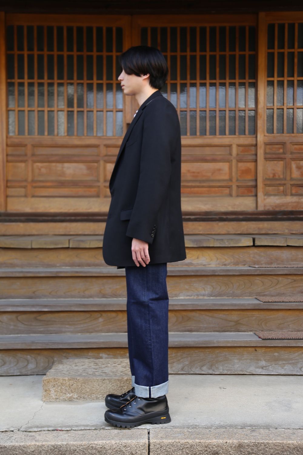 CIOTA 本藍スビンコットン13.5ozストレートデニム"ネイビー" Style.2020.12.23.