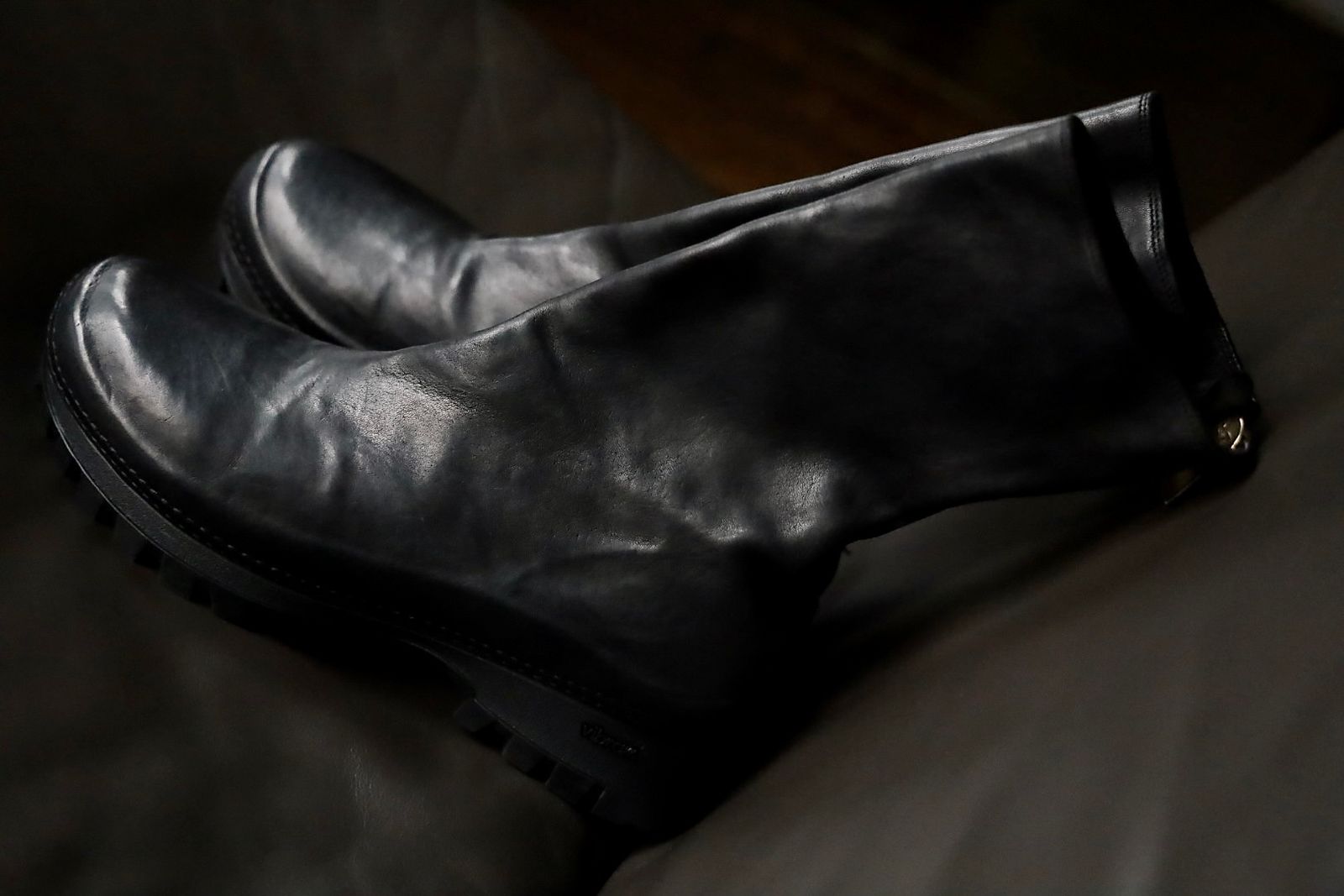 Yohji Yamamoto 25AW GUIDI バックジップブーツ(HL-E26-772)BLACK☆新作発売！