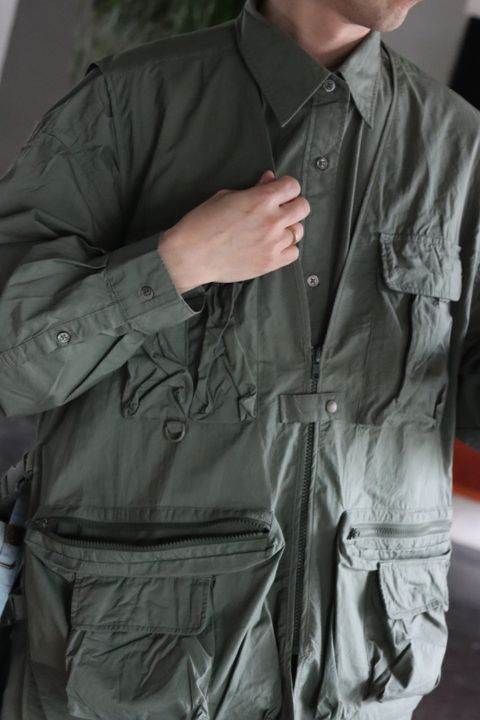 FreshService 22SS TYPEWRITER TACTICAL VEST"SAGE"style.2022.3.12.