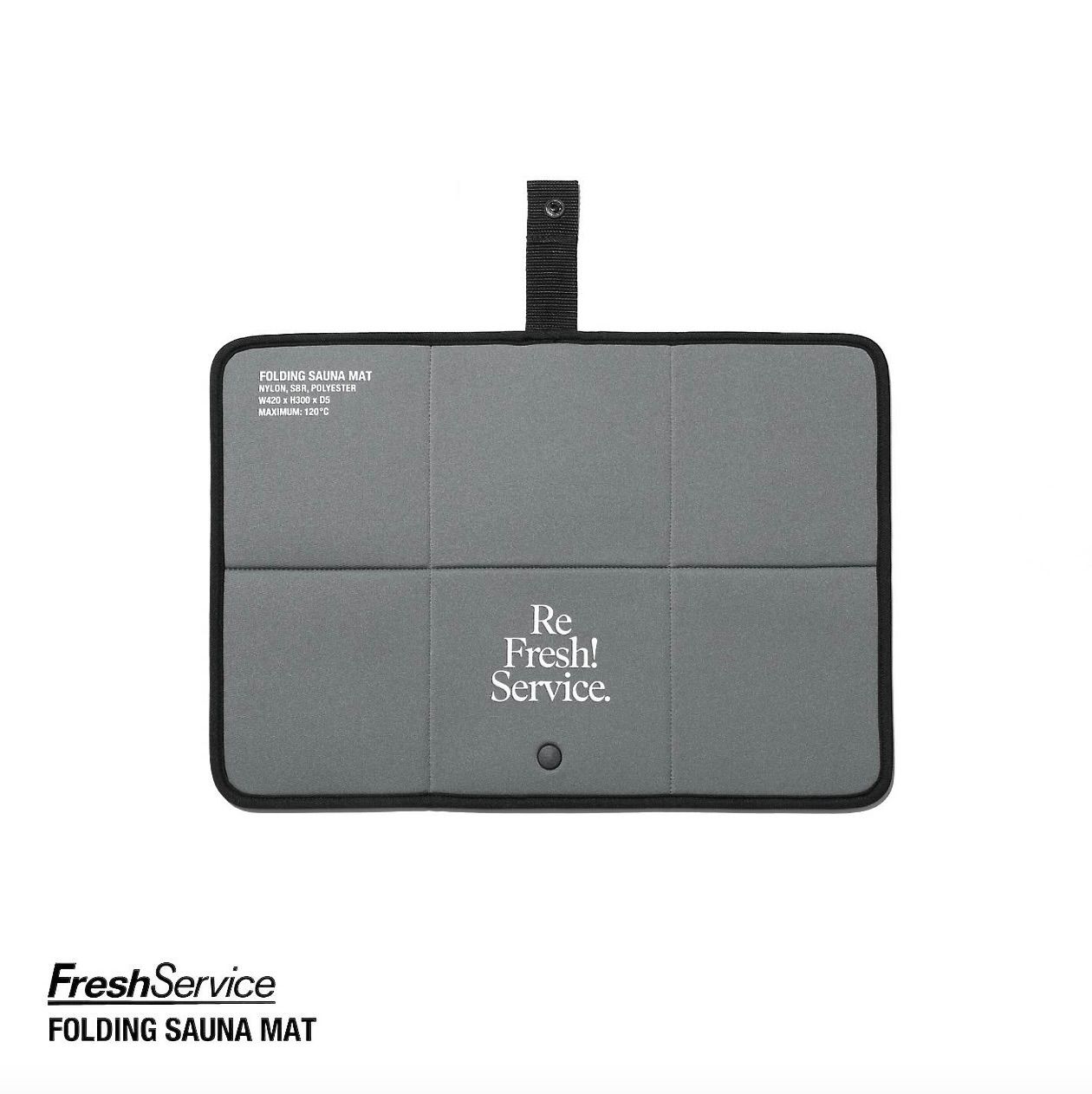 ReFresh!Service. “FOLDING SAUNA MAT”(GRAY)