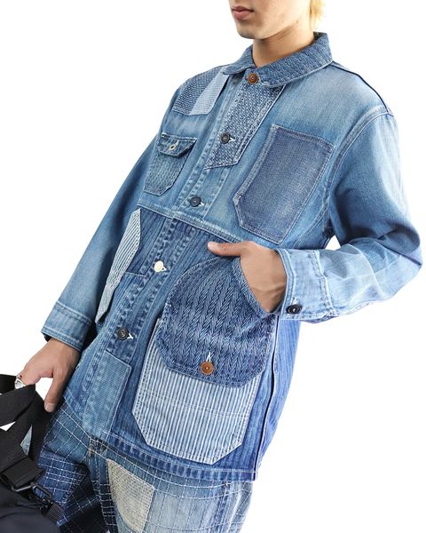 FDMTL 24SS DENIM SHIRT 3YR WASH style 2024.4.14