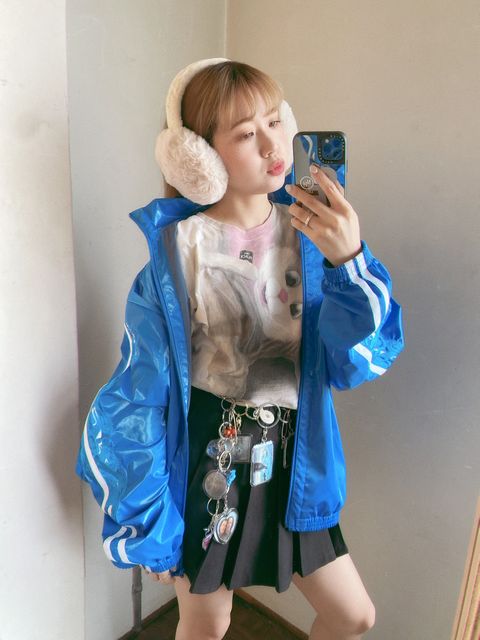 doublet 24SS 新作LAMINATE TRACK JACKET style.2024.1.12