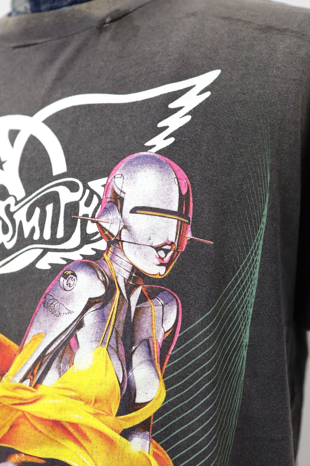 セントマイケル 26SS AEROSMITH AS_SS T-SHIRT(SM-MK8-0000-C25)BLACK☆4月29日(水)新作発売！