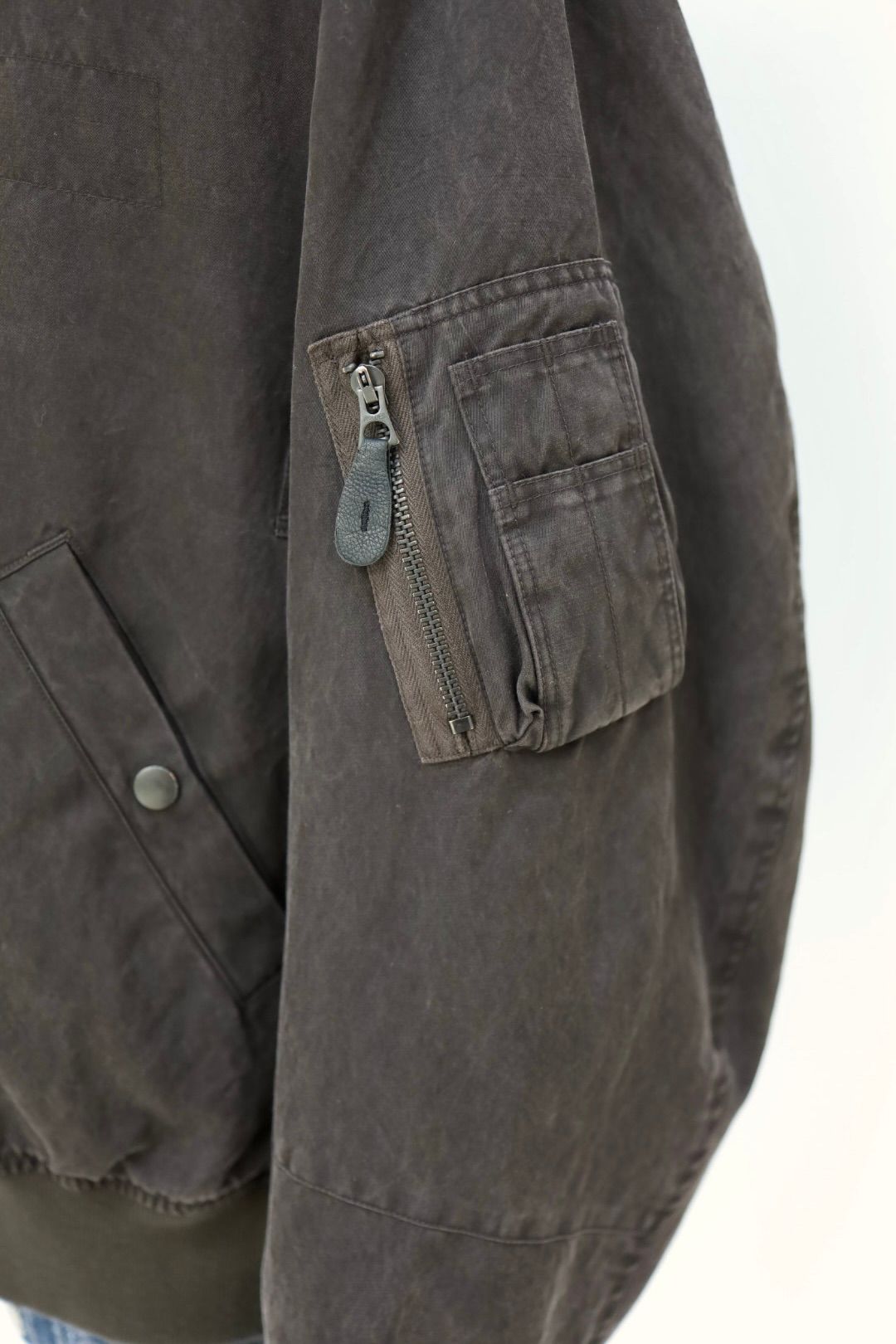 アプレッセ 2026 STYLE1 Vintage Silk Light B-15C Flight Jacket (26SAP-01-22)BROWN☆2月7日(土)発売！