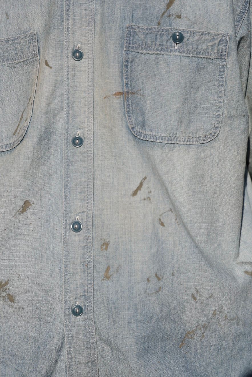 BOW WOW 26 New Year Release Items バウワウ SKETCH ZOMBOO USN CHAMBRAY SHIRT AGED(BW261-SZUCS) INDIGO☆新作発売！