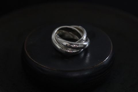 POLYTERON ポリテロン トリニティリング PR-46 silver
