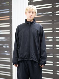 Graphpaper Melange Pique Zip-up Stand Collar Jacket (BLACK)9月26日(土)新作発売！