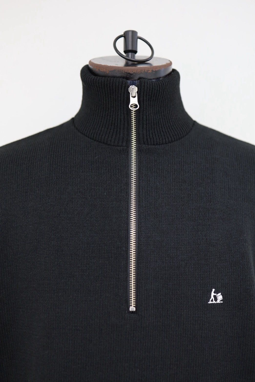 フレッシュサービス 26AW THERMAL JERSEY HARF ZIP KNIT(FSC263-80009)BLACK☆10月17日(土)新作発売！