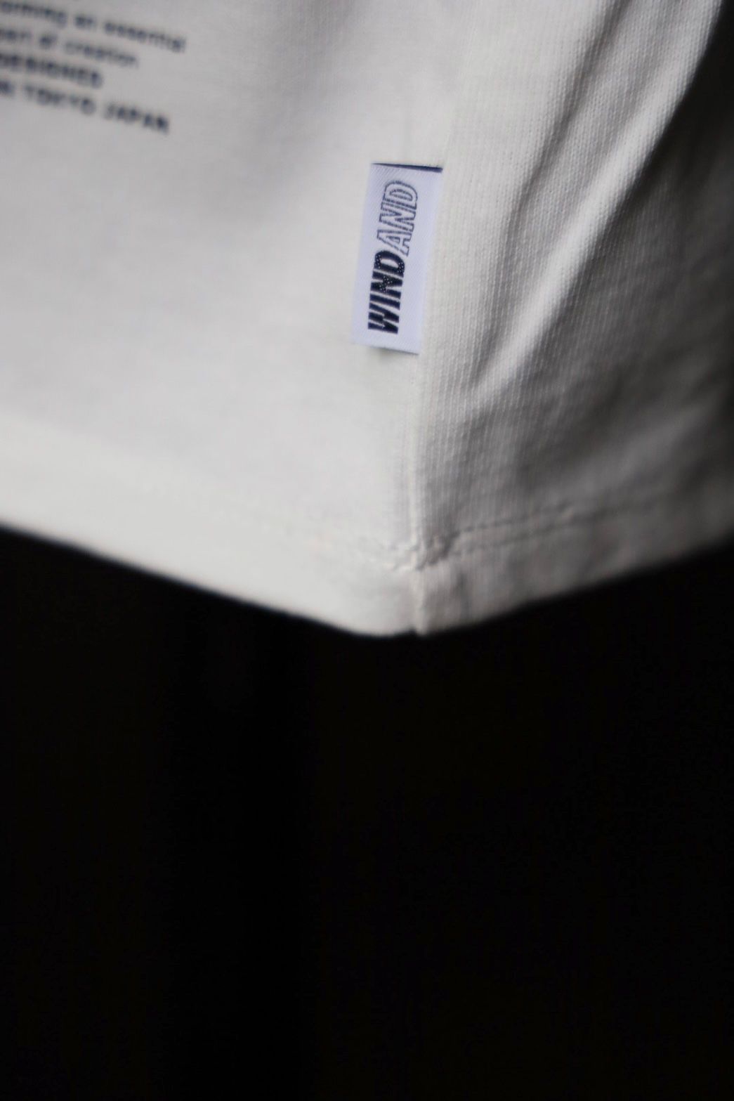 ファンダメンタル Tシャツ FDMTL×WIND AND SEA"PATCH TEE"WHITE☆10月5日(土)発売！