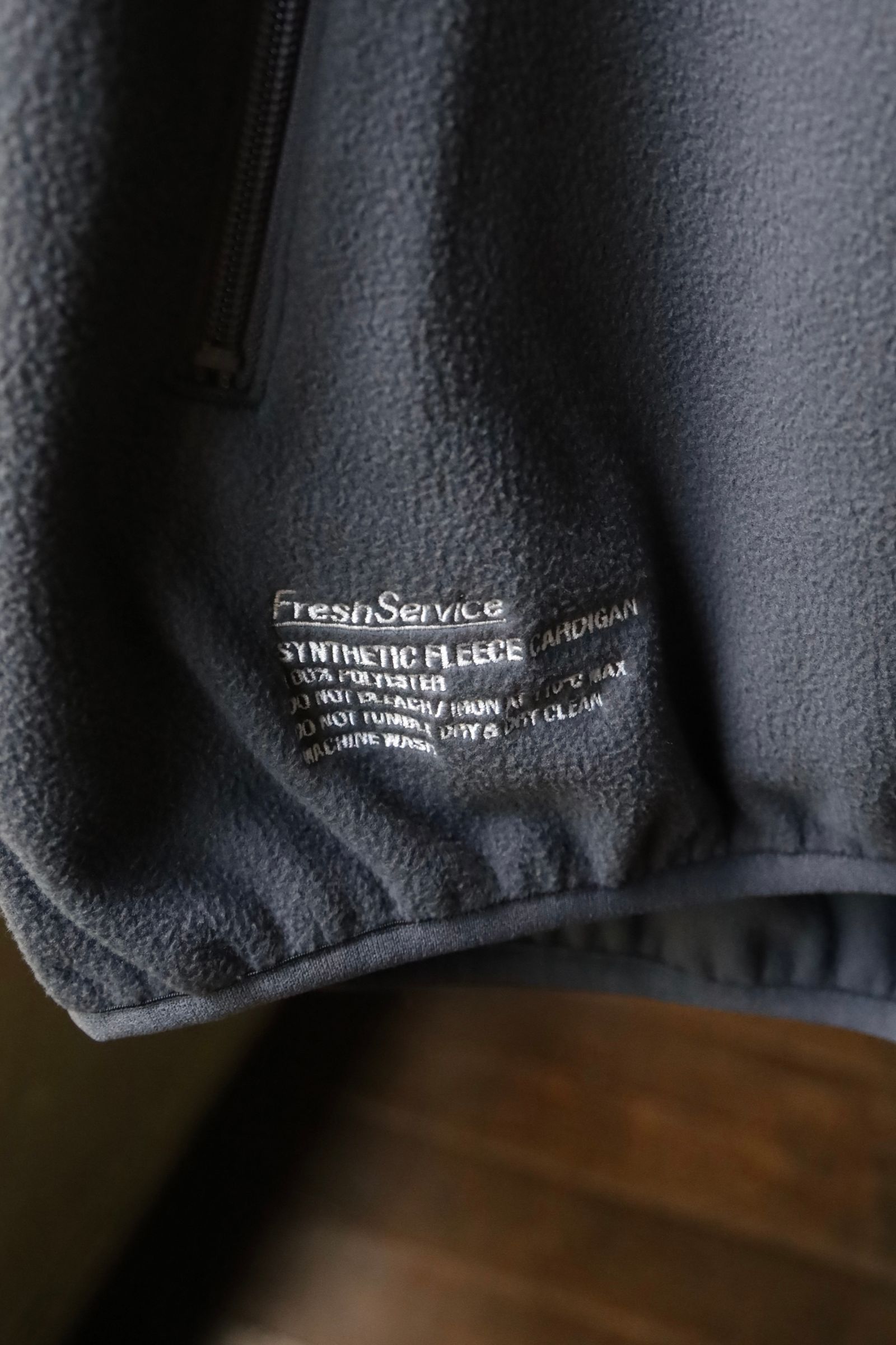 FreshService - フレッシュサービス SYNTHETIC FLEECE CARDIGAN