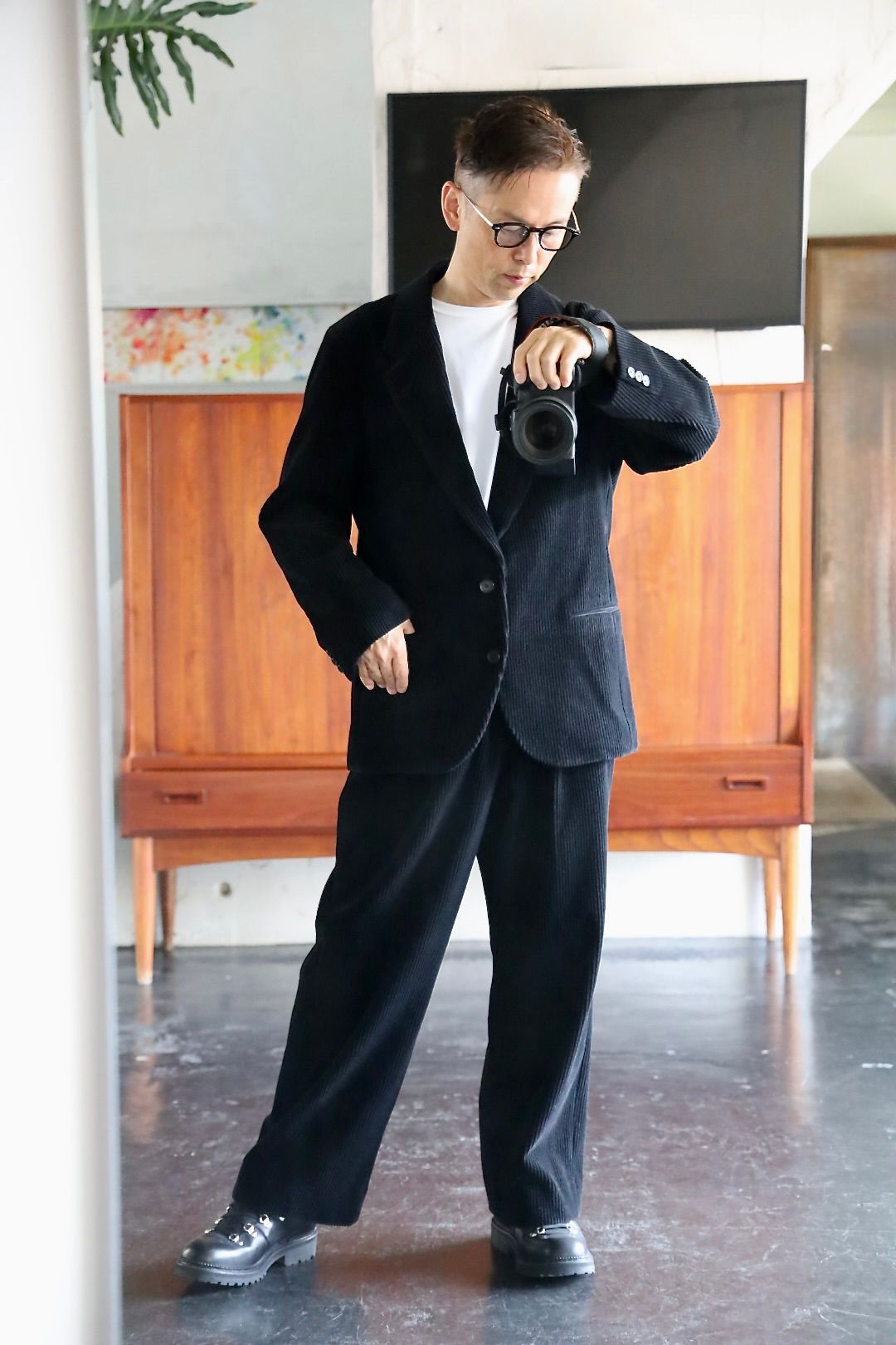 アプレッセ 2025 STYLE2  Wool Corduroy Jacket(25AAP-01-21)BLACK☆8月30日(土)発売！