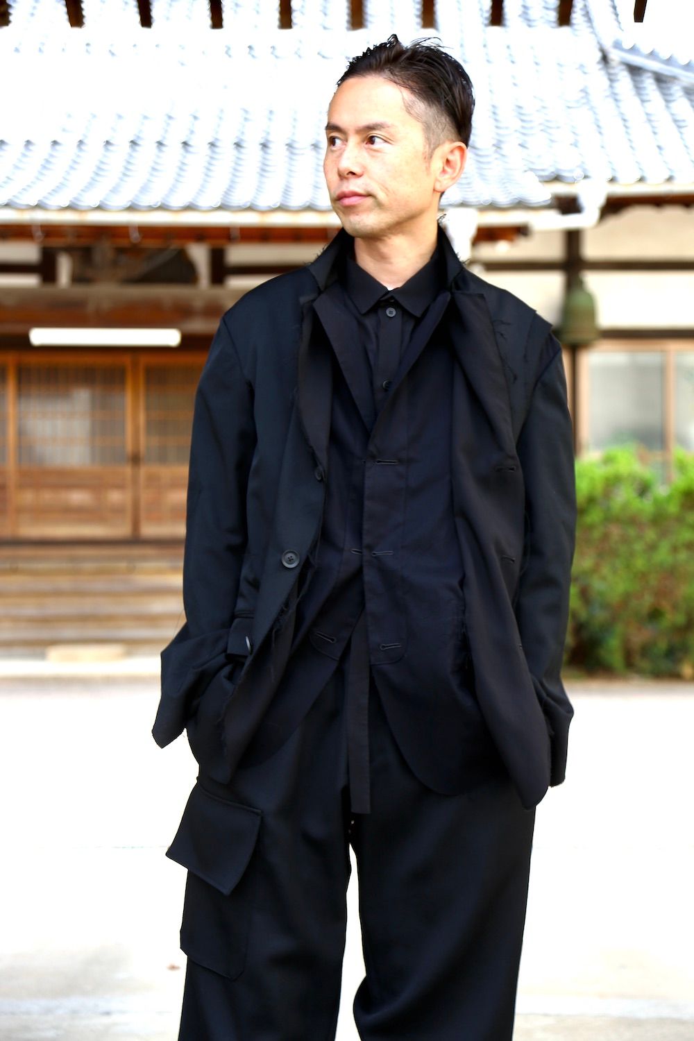 Yohji Yamamoto S-WリブラップPパンツ Mix Style.2020.10.21. | 1334