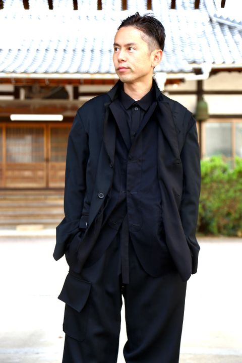 Yohji Yamamoto S-WリブラップPパンツ Mix Style.2020.10.21.