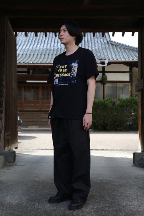 doublet D.I.Y ALPHABET T-SHIRT(21SS21CS188)  style.2021.2.23.