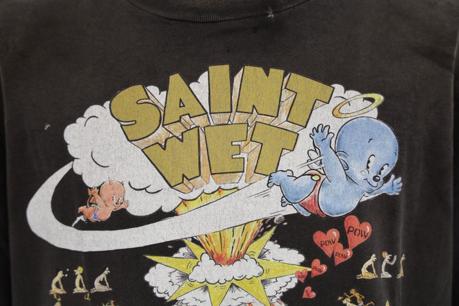 セントマイケル 26AW LIVING_SS T-SHIRT(SM-MK1-0000-008) BLACK☆9月19日(土)発売！