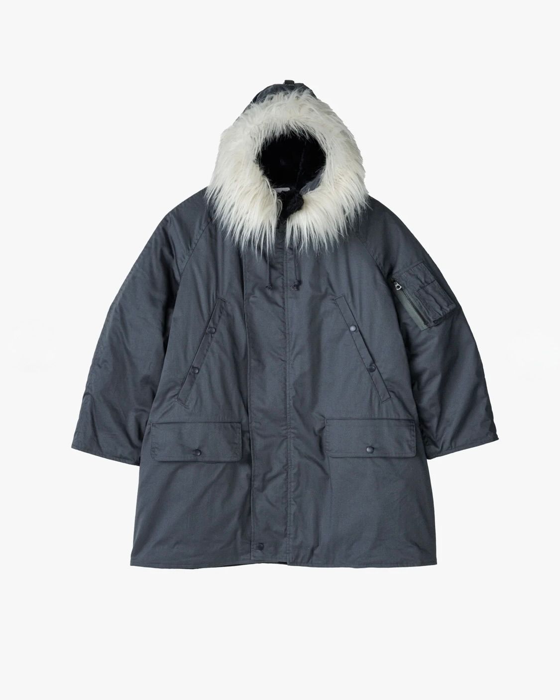 Graphpaper - グラフペーパー24AW Solotex Twill Flight Coat(GU243-10297B)GRAY | mark