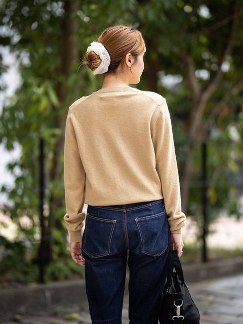 PLAY COMME des GARCONS 新作ROUND NECK CARDIGAN PINK EMBLEM style.2028.8.20
