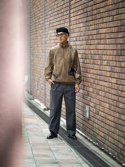doublet TROMPE L’OEIL EMBROIDERY ANORAK MARKスタイル