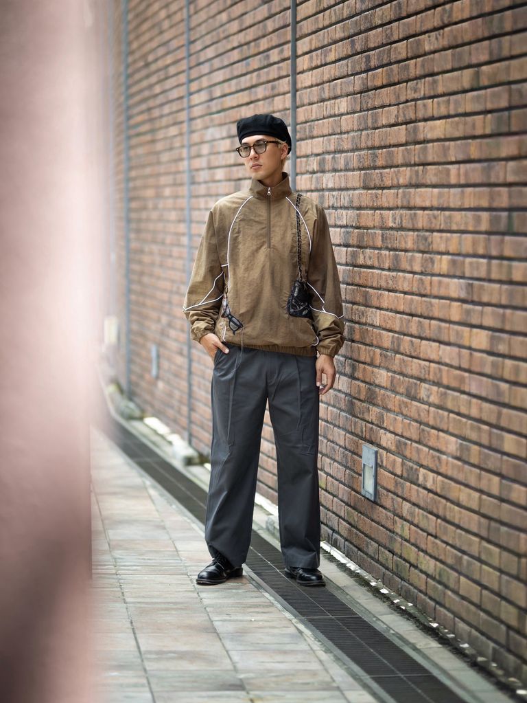 doublet TROMPE L’OEIL EMBROIDERY ANORAK MARKスタイル