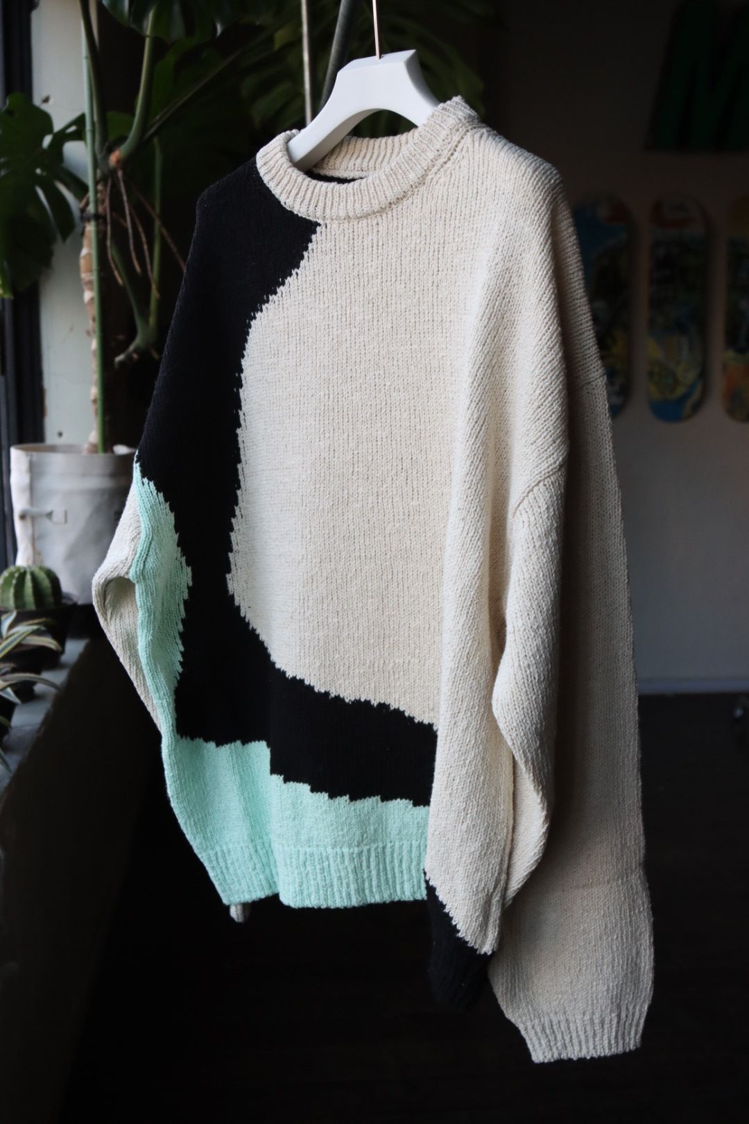 人気No.1 YOKE ヨーク INTARSIA COTTON SWEATER 3 ニット ニット