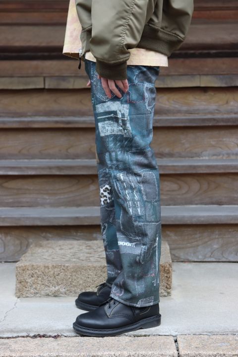doublet VEGETABLE DYED MA-1(22SS13BL132) style.2022.1.16