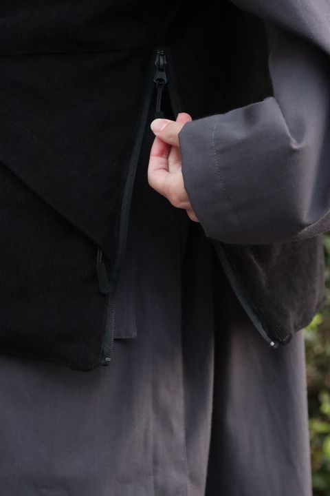 YOKE DESERT STORM OVERCOAT(YK21AW0239C) style. 2021.11.23.