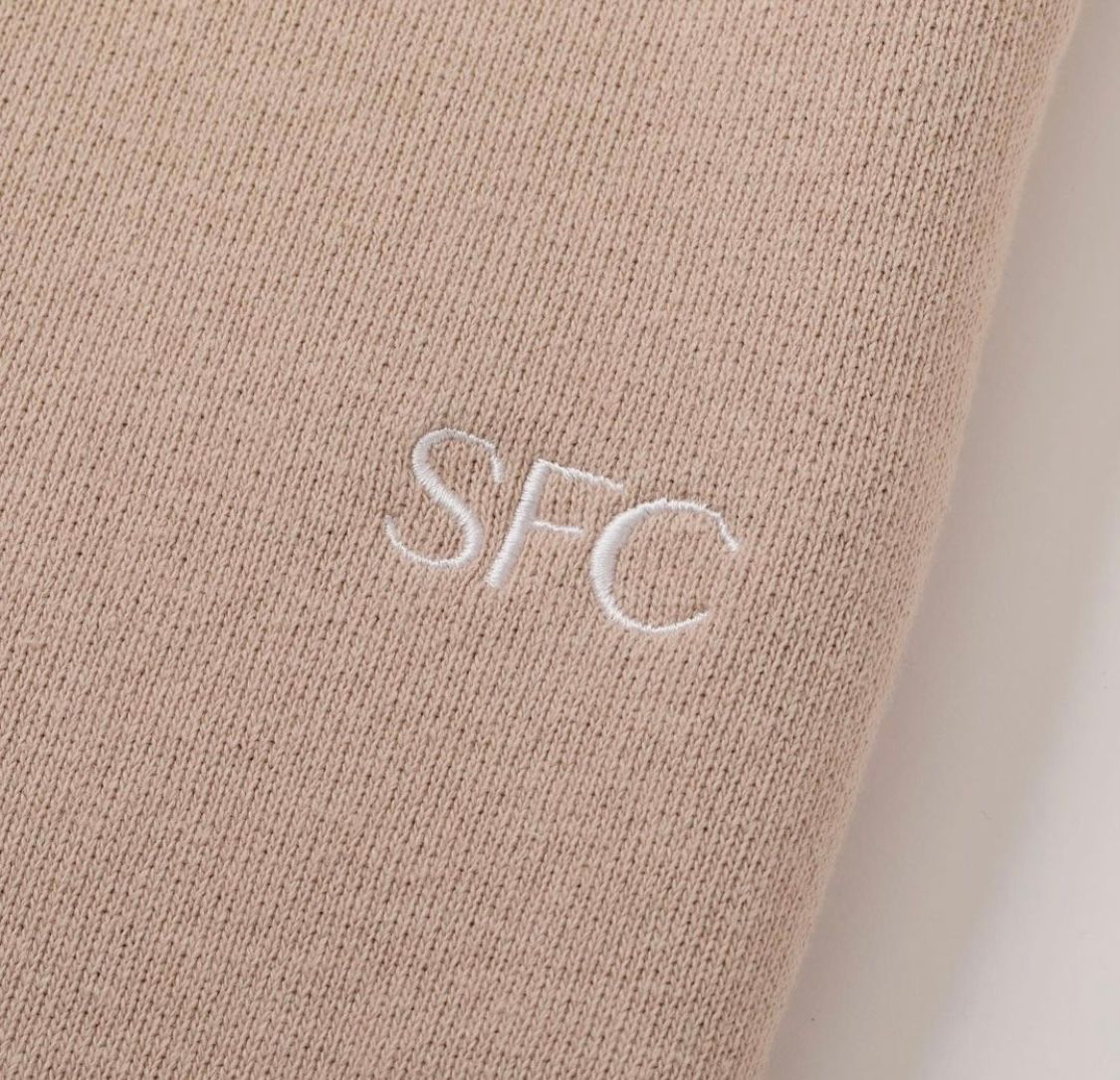 S.F.C 24SS SFC SWEAT PANTS  (SFCSS24CS04)Washed Beige
