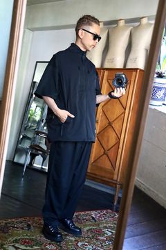 FreshService フレッシュサービス 26SS 空調服®︎ × FreshService "AIR COOLING VEST_Ver.2.0"BLACKスタイル