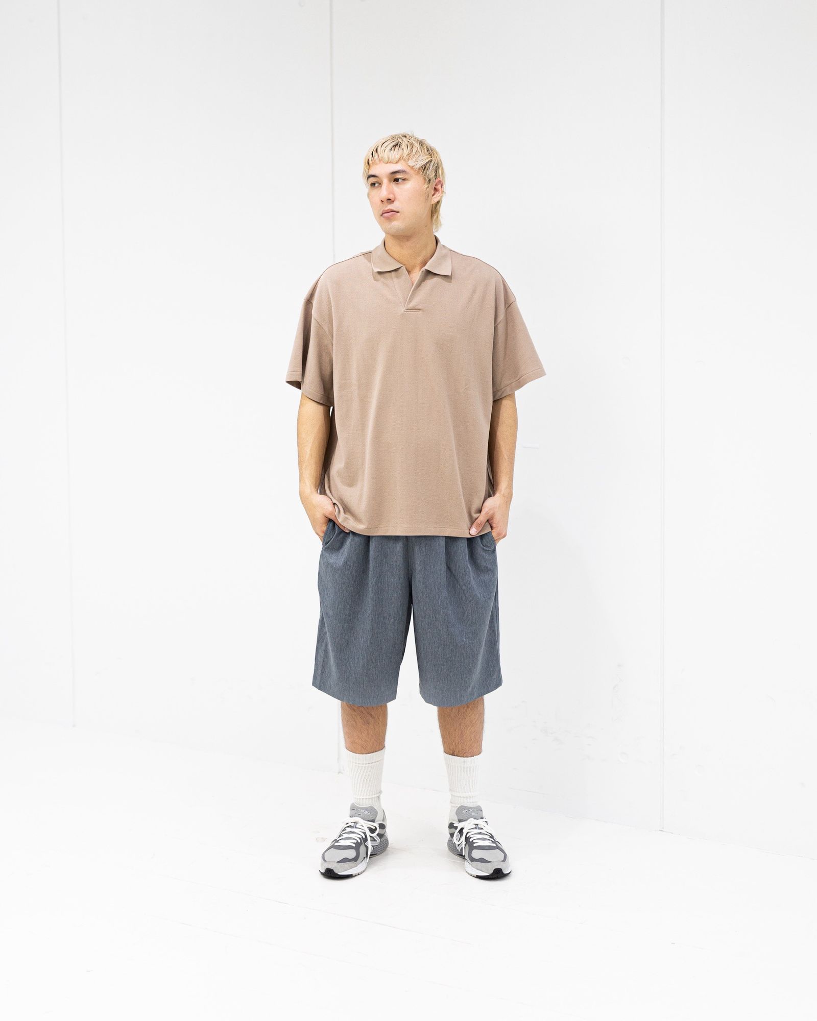 グラフペーパー Cotton Pique Jersey S/S Skipper Polo 4月11日(土)新作発売！