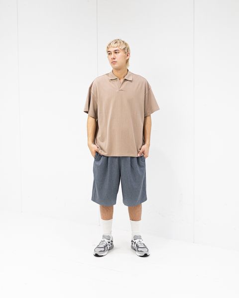 グラフペーパー Cotton Pique Jersey S/S Skipper Polo 4月11日(土)新作発売！