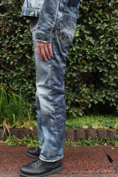 ジュンヤワタナベマン22SSベルベルジン×Levi'sトリプルネームジャケット style.2022.4.14.