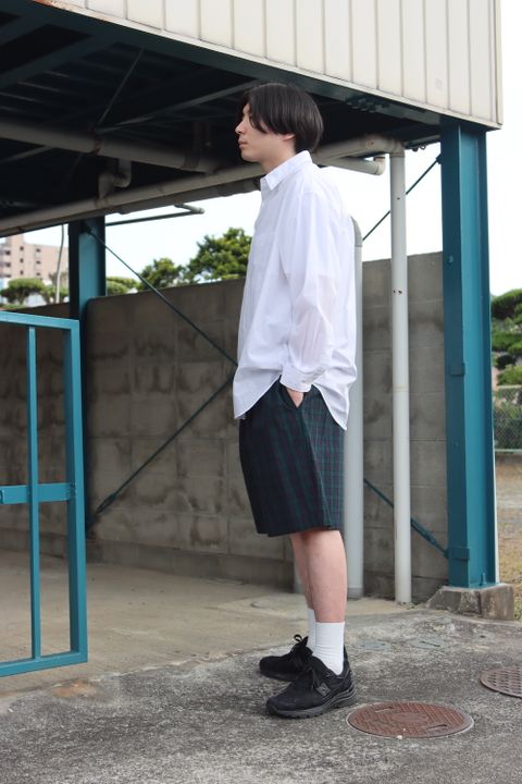 Graphpaper  Broad L/S Oversized Regular Collar Shirt style.2022.5.21