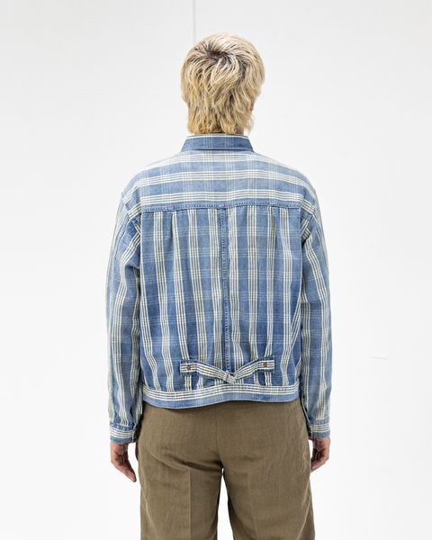 A.PRESSE No.213 Indigo Palaka Denim Jacket   4月11日(土)新作発売！
