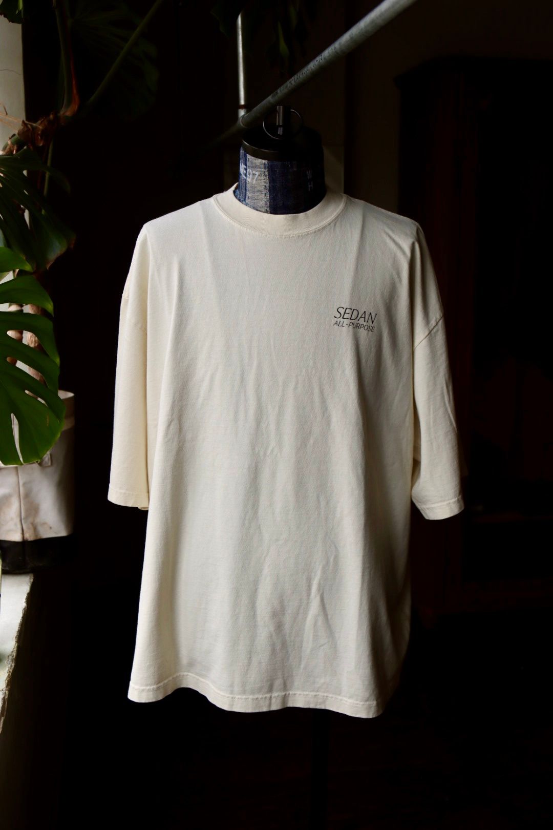 セダンオールパーパス SS24 Garment Dyed S/S Tee(SD24S-CT06)Cream