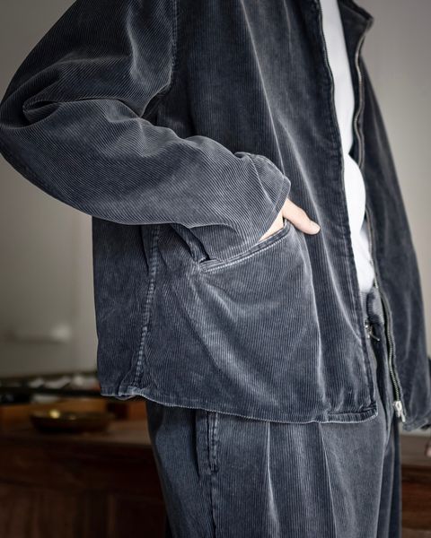 A.PRESSE Vintage Corduroy Sports Jacket スタイル