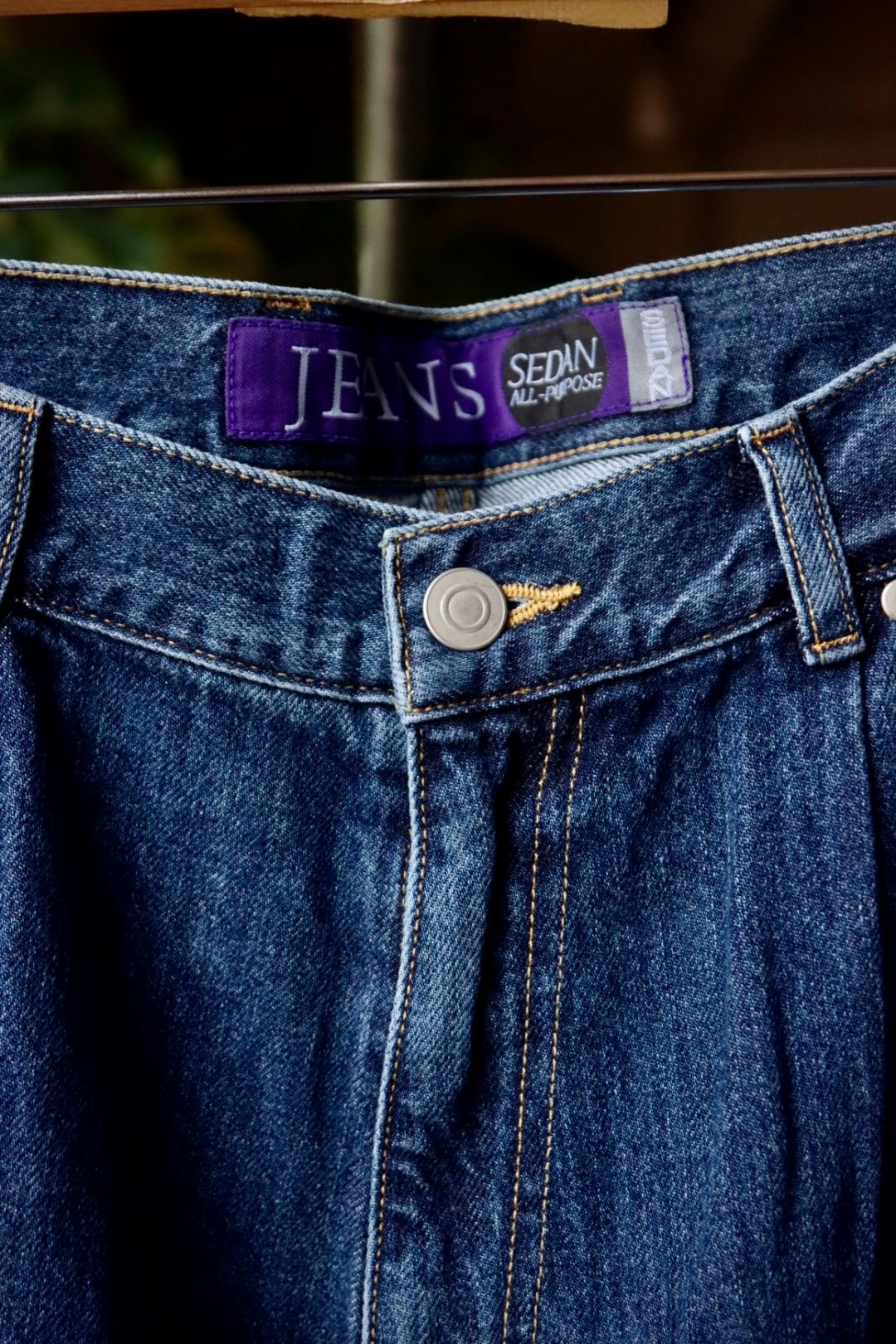セダンオールパーパス23FW Oval Logo Denim Pant(SD23F-PT07)INDIGO