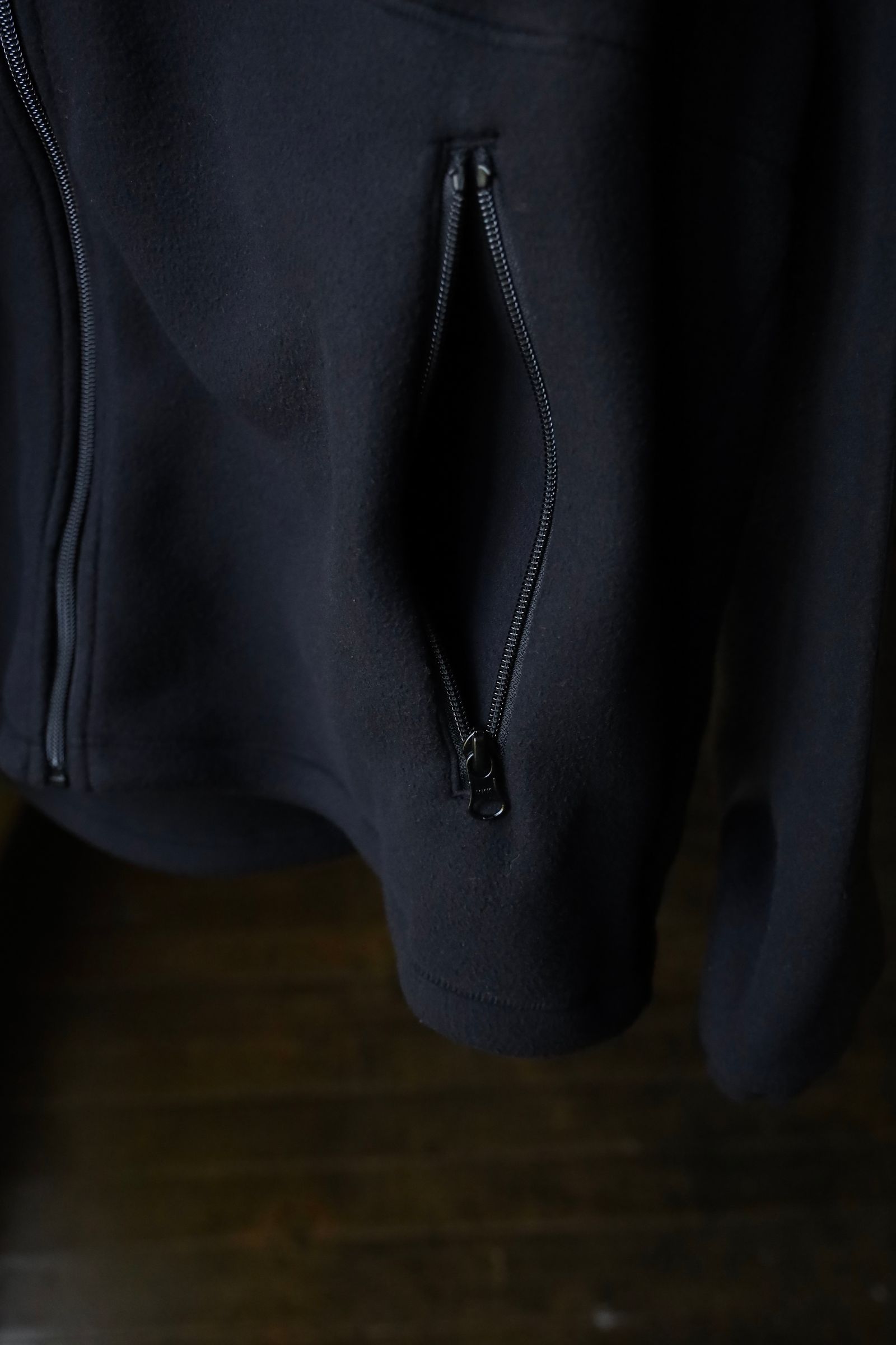 フレッシュサービス SYNTHETIC FLEECE BLOUSON(FSC243-30092)BLACK