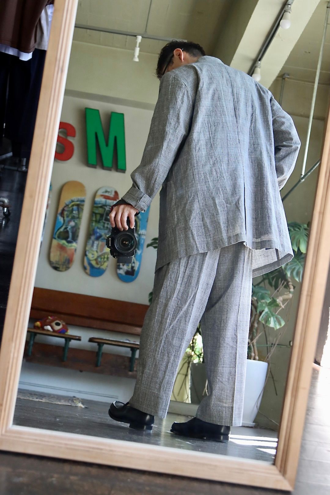 ADULT ORIENTED ROBES 22SS グレンチェックスタイル.2022.4.17.