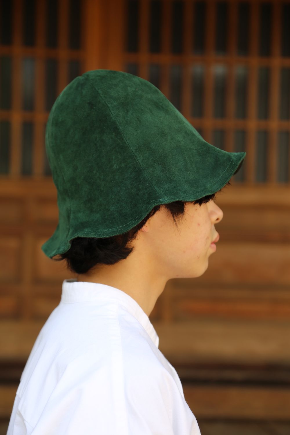 Graphpaper Oxford Oversized Band Collar Shirt(GM211-50137B) style. 2021.04.18.