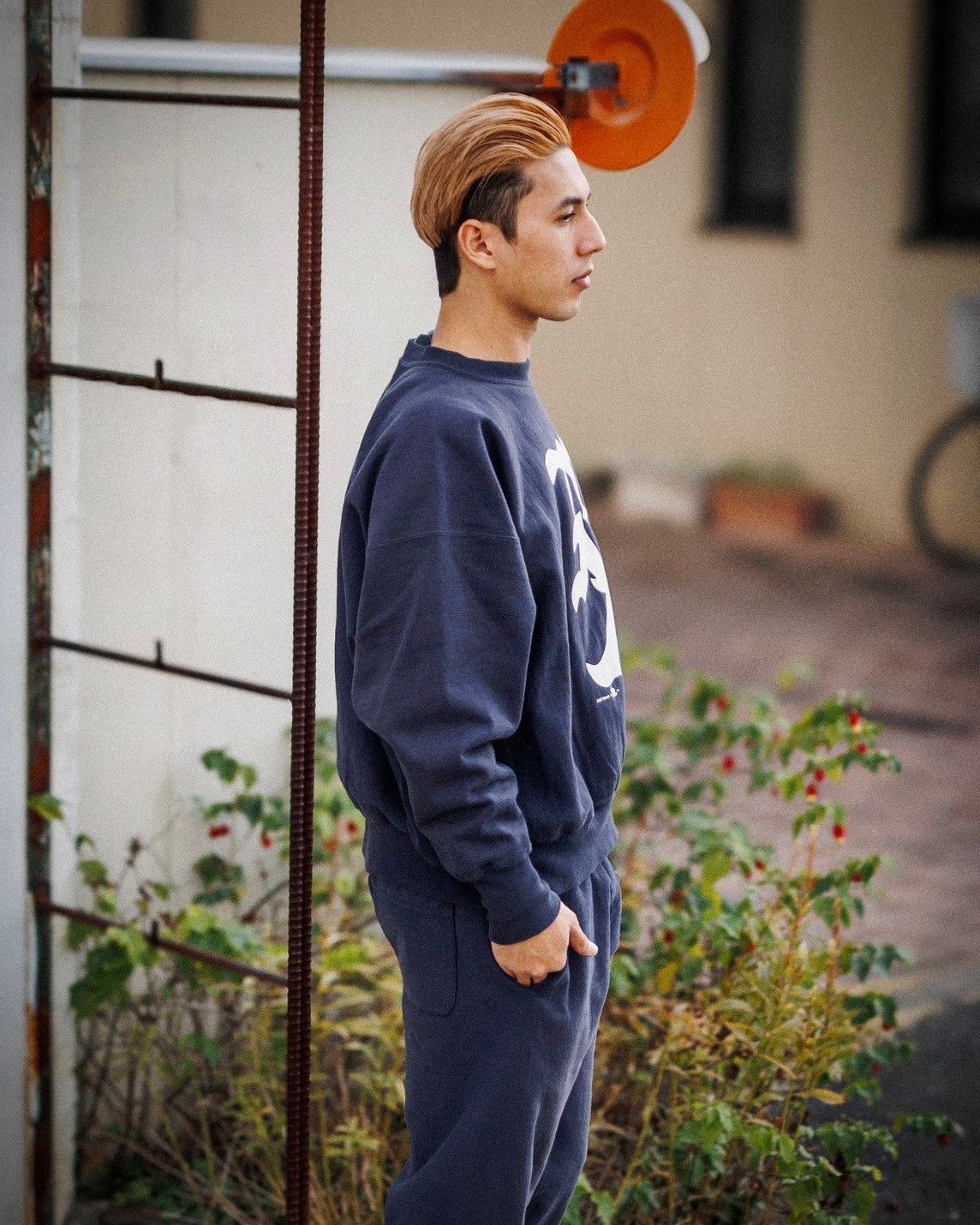 24aw saint michael クルースウェット SAINT M×××××× - セントマイケル24AW MX CREW SWT(SM-YS1-0000