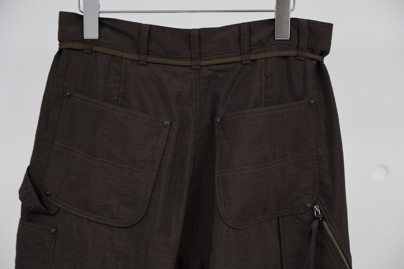プロダクトトゥエルブ 26SS Silk Nylon Short Work Pants(26SS-PPT11)BROWN☆新作発売！