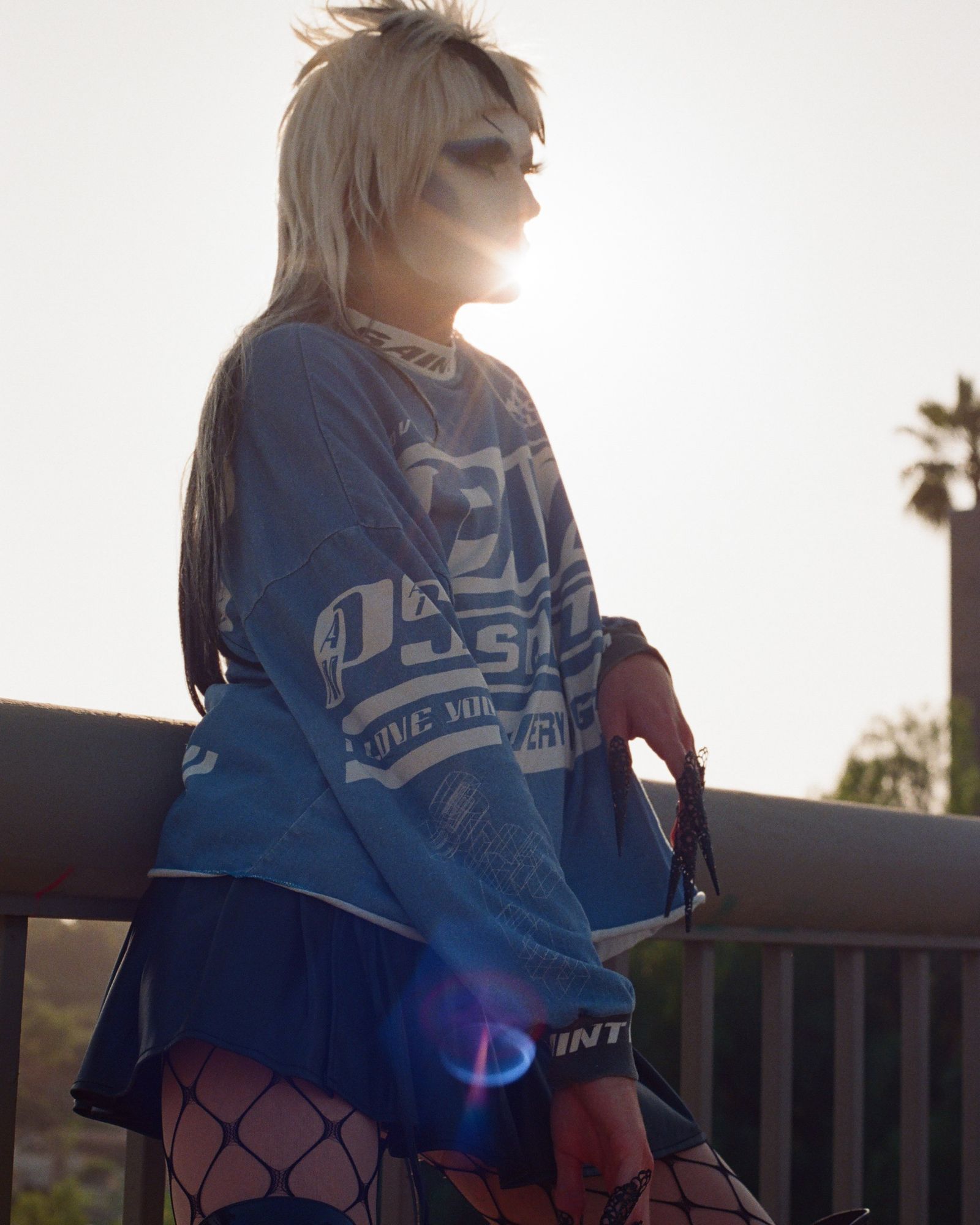 セントマイケル Tシャツ SAINT PAM LS TEE(SM-HR1-0000-C28)BLUE★9月27日(土)発売！